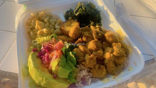 curry chunks  at Rasta in Nassau