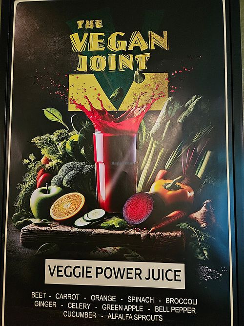 This juice. Get the juice at The Vegan Joint in Woodland Hills