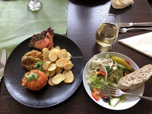 Gefüllte Paprika, gefüllte Tomate at El Greco in Rottweil