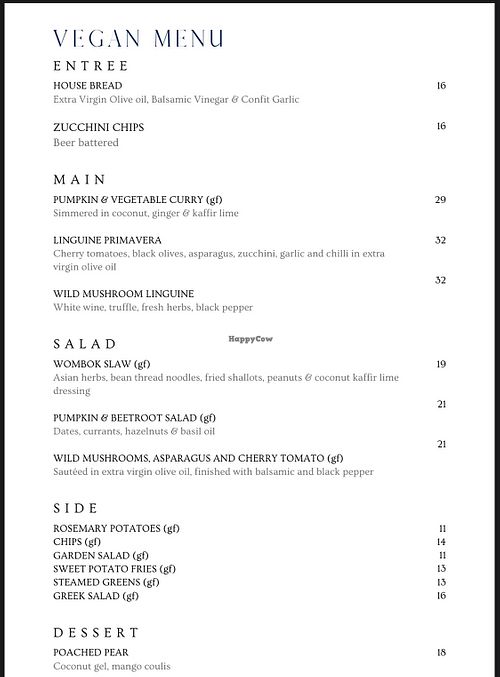 Updated menu April 2025  at The Lighthouse in Cleveland