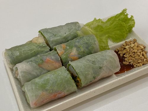 Vietnamese roll   at Maisons Bowl in Central Singapore