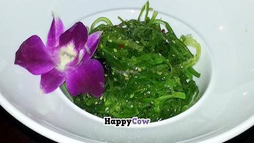 seaweed salad at Thai Samurai in Trinity
