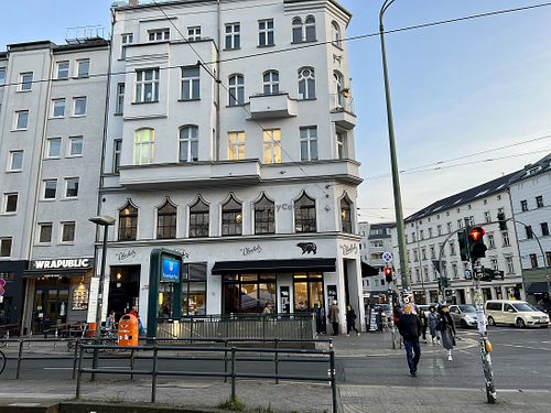 street view  at St. Oberholz in Berlin