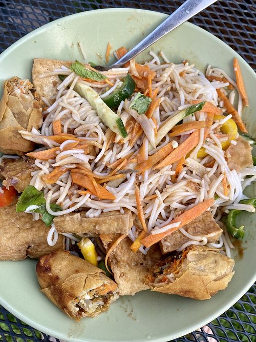 Vermicelli bowl with tofu   at ItsAWrap in Morrisville