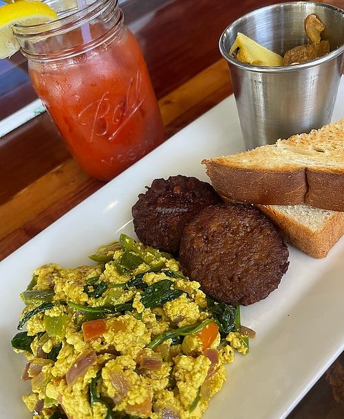 tofu scramble at Untoasted in Pembroke Park