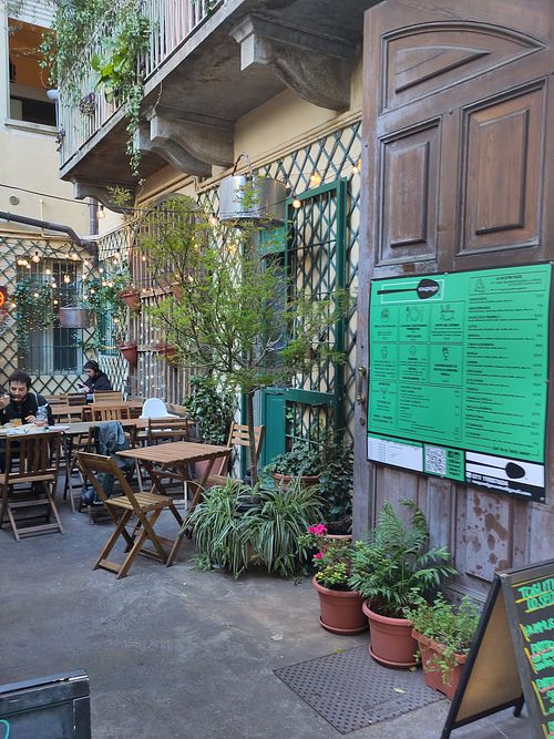 Innenhof - Außenbereich at Soup & Go in Turin