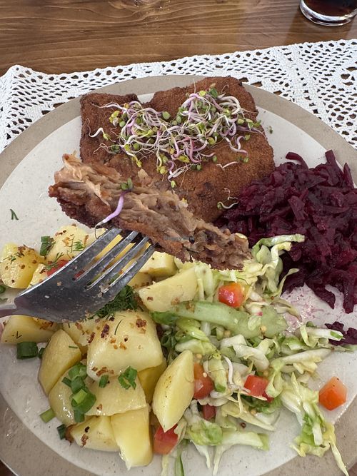 Pork chop action   at Pod Przykrywką in Wroclaw