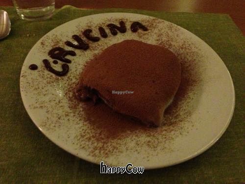 Tiramisu at Crucina Restaurante in Madrid