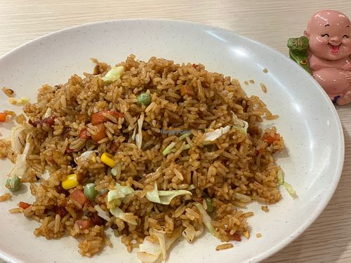 Fried Rice.
Photo by Henry Lau aka Mr Purple.  at Superior Green Vegetarian 御素缘 in Northeast Singapore