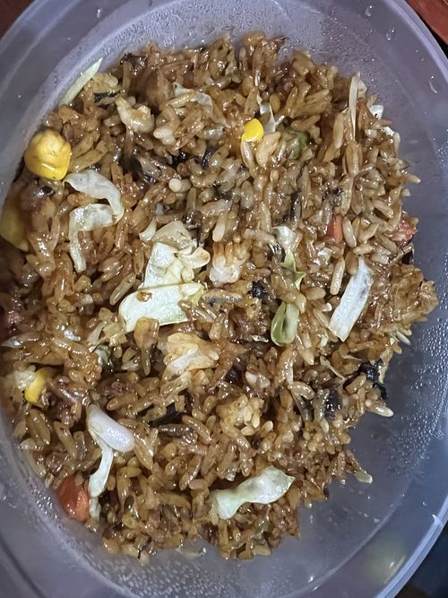 Olive fried rice 7/10  at Superior Green Vegetarian 御素缘 in Northeast Singapore