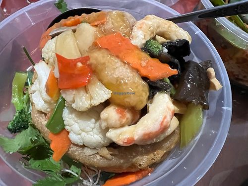 Yam ring 7.5/10  at Superior Green Vegetarian 御素缘 in Northeast Singapore