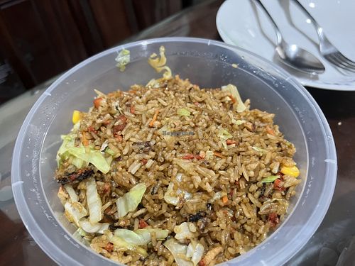 Fried rice 7.5/10  at Superior Green Vegetarian 御素缘 in Northeast Singapore