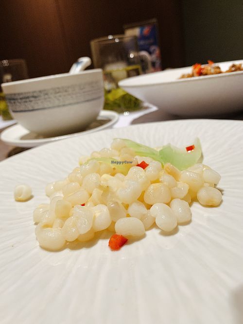 Degustation menu   at Tingxiyuan Vegetarian Life Beauty Tea House in Changsha