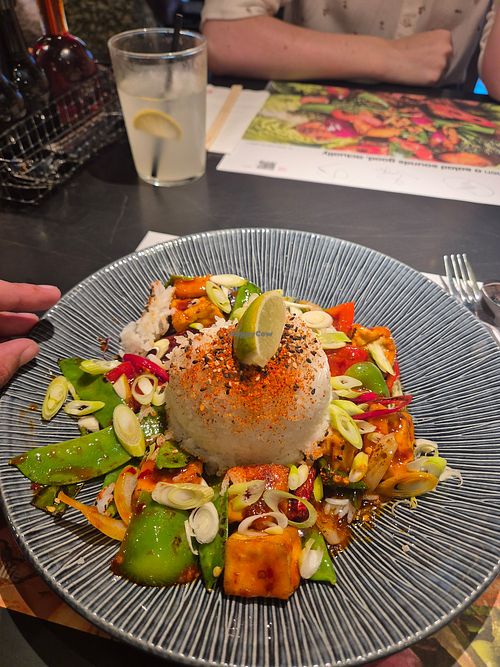 Tofu firecracker curry at Wagamama - Leisure Park in Cambridge