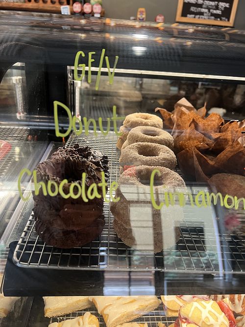 Vegan donuts   at EBB + Flow Coffee Co in Buckeye