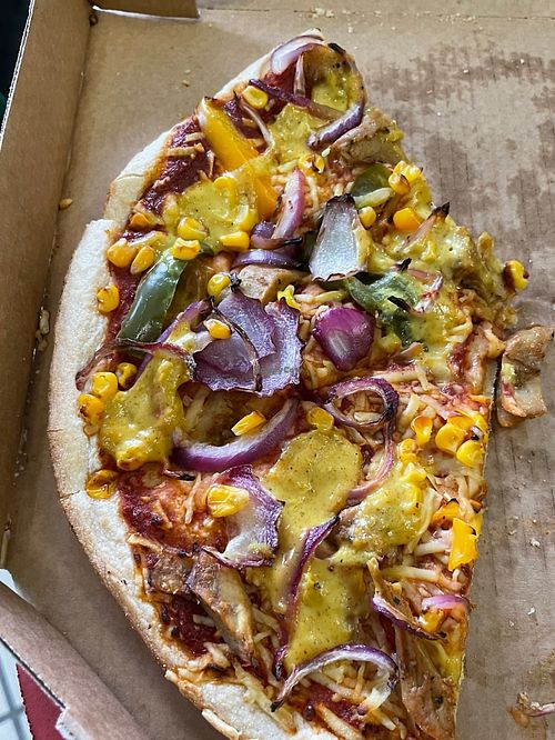 Vegan Curry BBQ Pizza  at Domino's Pizza - Maybe Closed in Peine
