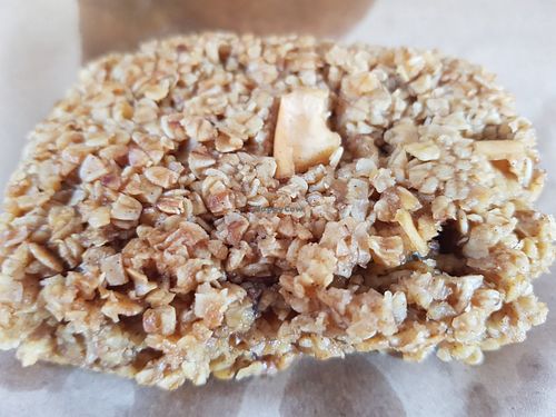 Apple and cinnamon flapjack at The Staiths Cafe in Gateshead