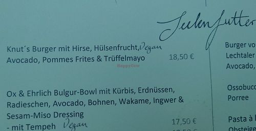 Food for the soul 🤤💚 at Ox&Ehrlich in Lermoos