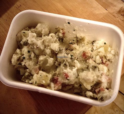 Potato salad  #Veganuary at Descuina't in Barcelona