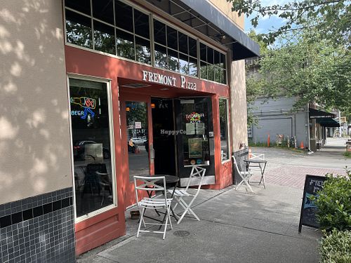 Entrance  at Fremont Pizza in Seattle