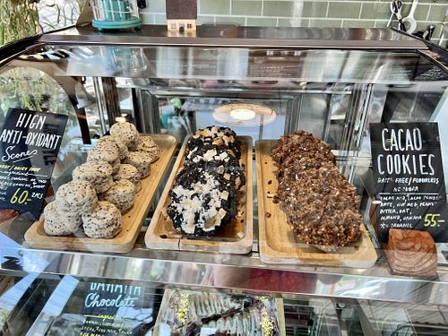 Vegan selection   at Organic Supply in Bangkok