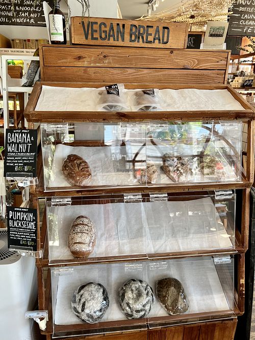 Vegan bread   at Organic Supply in Bangkok