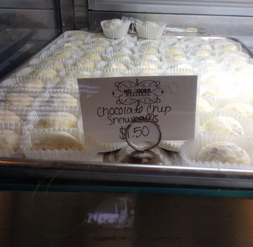 dessert case at No Udder Desserts in Woodland Hills