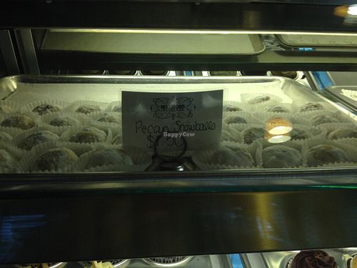 dessert case at No Udder Desserts in Woodland Hills