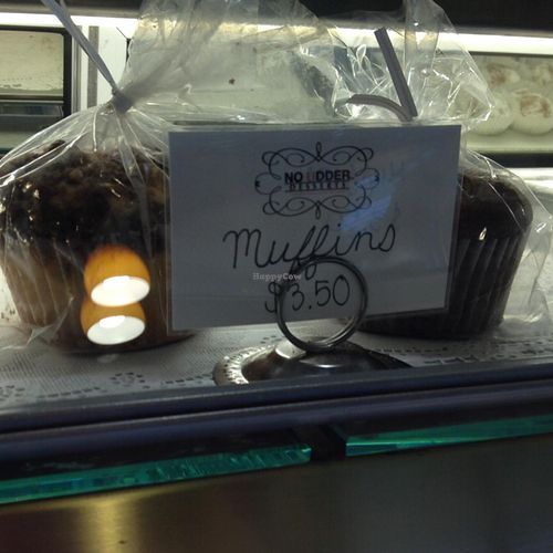 dessert case at No Udder Desserts in Woodland Hills