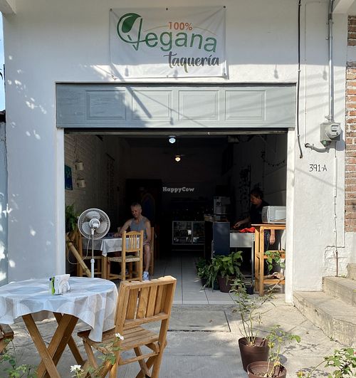 Restaurant front   at 100% Vegana Taqueria in Puerto Vallarta