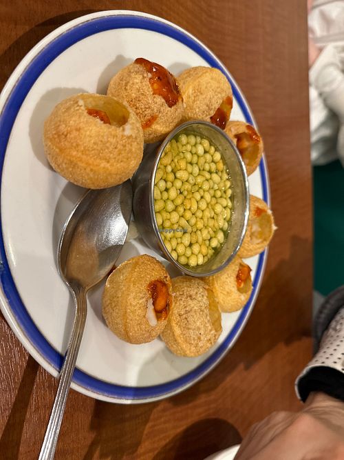 Pani Puri  at Govinda's - Edogawa-ku in Tokyo