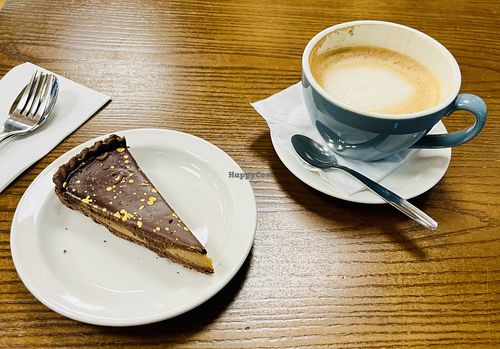 Vegan chocolate torte   at Forever Green in Mansfield