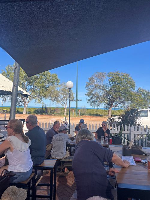 Amazing location   at Matso's Broome Brewery in Broome