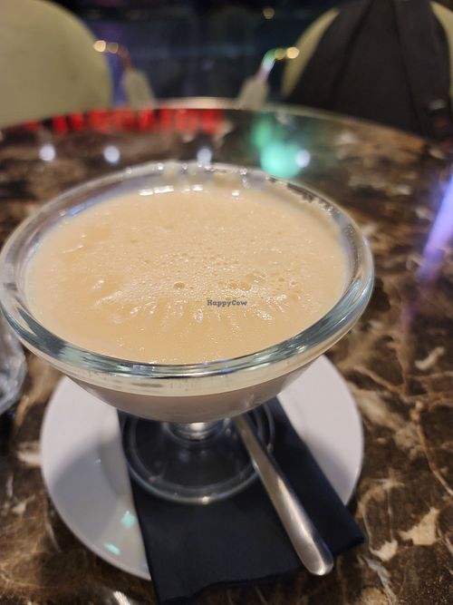 Vegan rice pudding, huge and tasty (posno) at Dolce Vita in Banja Luka