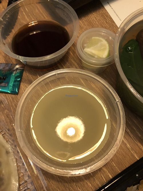 Jelly desser at Herbivore Japanese Vegetarian Restaurant in Central Singapore