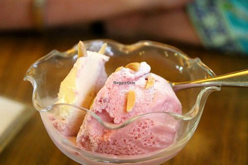 Dessert at Herbivore Japanese Vegetarian Restaurant in Central Singapore