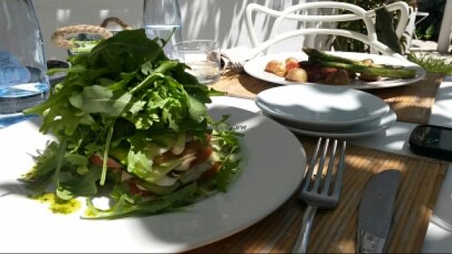 raw lasagne at Bellaverde in Mallorca