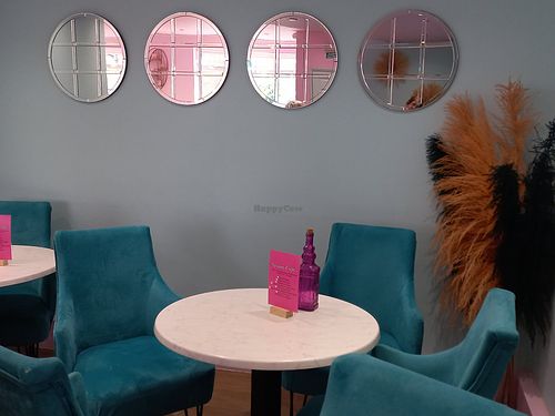 Inside decor at Fancies in Orpington