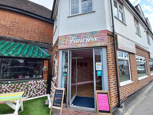 Outside at Fancies in Orpington