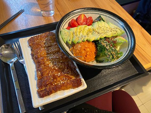Choose your own options. This set cost $245NT. Very filling and delicious!  at Protein Kitchen  in Taipei