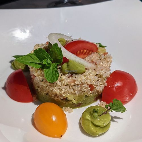 Tomato and quinoa at Ocean Breeze at Ayada Maldives in Maguhdhuvaa Island