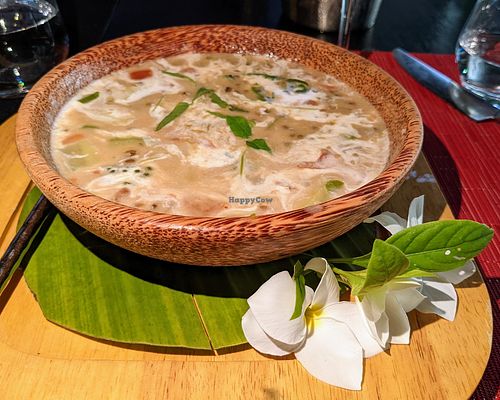 Vegan course 2 at Kai at Ayada Maldives in Maguhdhuvaa Island