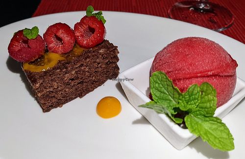 Vegan course 5 at Kai at Ayada Maldives in Maguhdhuvaa Island