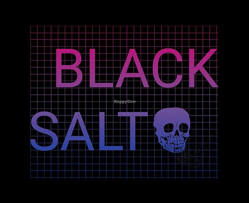 Logo #Veganuary at Black Salt in South East London