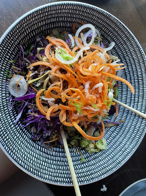 Vegan harvest bowl  at Market Place Kitchen & Bar in Shelton