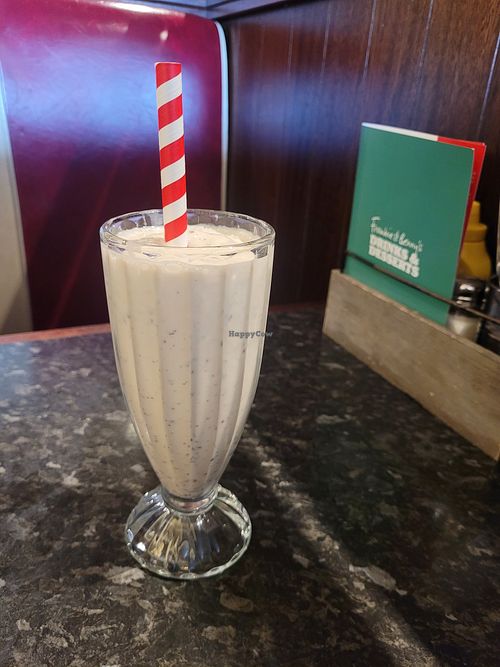 Oat Milk Choc-Chip Shake at Frankie & Benny's in Chester