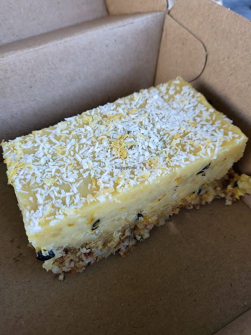 Citrus slice  #Veganuary at Split Cafe & Espresso Bar in Sawtell