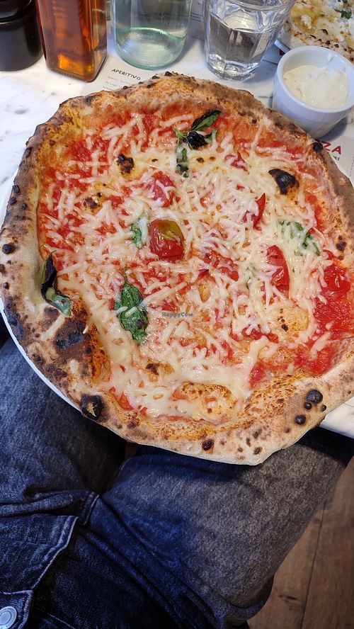 OG margherita at Franco Manca - Baker St in London