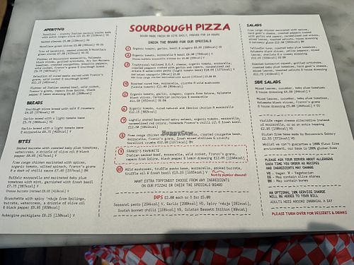   at Franco Manca - Bermondsey in South East London