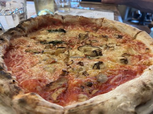 VG margarita   at Franco Manca - Kings Cross in North London